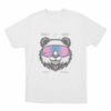 Drippy Panda Unisex T Shirt White