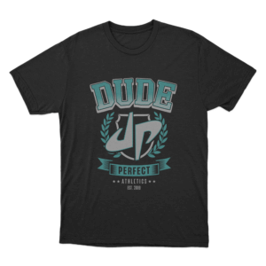 Dude Crest Unisex T Shirt Black
