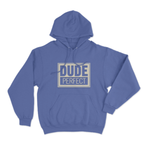 Dude Perfect Box Unisex Hoodie Blue