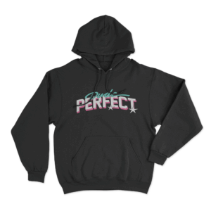 Dude Script Unisex Hoodie Black