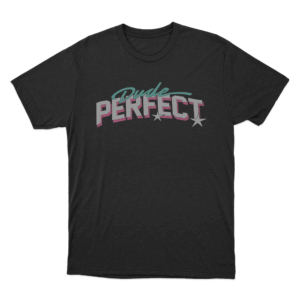 Dude Script Unisex T Shirt Black
